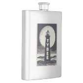 ジョージア州タイビー島灯台 月 フラスク (右)