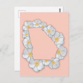 ジョージア州フラワーチェロキーバラ ポストカード (正面/裏面)