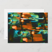 ジョージア州リズマン(車の鏡から撮影) ポストカード (正面/裏面)