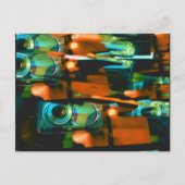 ジョージア州リズマン(車の鏡から撮影) ポストカード (正面)