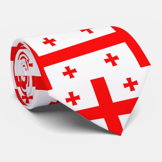 ジョージア州旗とネクタイ ネクタイ (ロール)