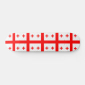 ジョージア州旗のあるスケートボード スケートボード (横)