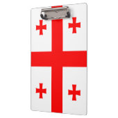 ジョージア州旗のある愛国的なクリップボード クリップボード (左)