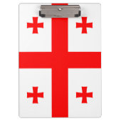 ジョージア州旗のある愛国的なクリップボード クリップボード (正面)