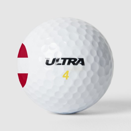 ジョージア州旗を持つウィルソン・ゴルフボール ゴルフボール (ロゴ)