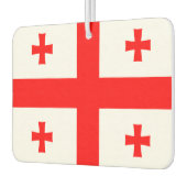 ジョージア州旗を持つカーエアーフレッシュ カーエアーフレッシュナー (左)