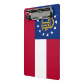 ジョージア州旗を持つミニクリップボード ミニクリップボード (アングル2)