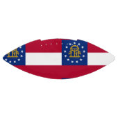 ジョージア州旗を持つ愛国的なアメリカンフットボール アメリカンフットボール (パネル)