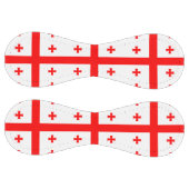 ジョージア州旗を持つ愛国的ソフトボール ソフトボール (パネル)