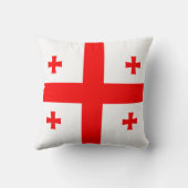 ジョージア州旗を掲げたモージョピロー クッション (裏面)