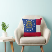ジョージア州旗アメリカのモジョ枕 クッション (椅子)