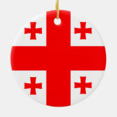 ジョージア州旗オーナメント セラミックオーナメント (裏面)