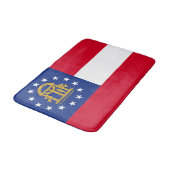 ジョージア州旗デザイン バスマット (アングル)