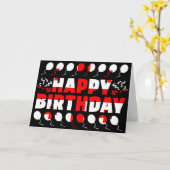 ジョージア州旗愛国誕生日 カード (黄色い花)