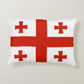 ジョージア州旗 アクセントクッション (裏面)