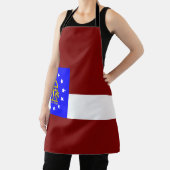 ジョージア州旗 エプロン (インサイチュ)