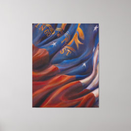 ジョージア州旗 – キャンバス印刷 キャンバスプリント