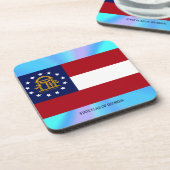 ジョージア州旗 コースター (左側)