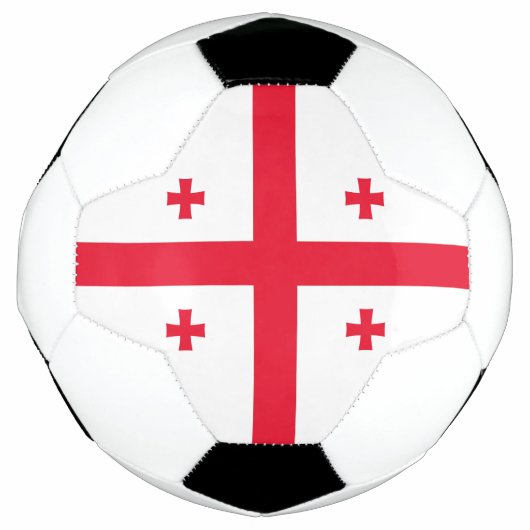 ジョージア州旗 サッカーボール (正面)