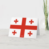 ジョージア州旗 サンキューカード (裏面)