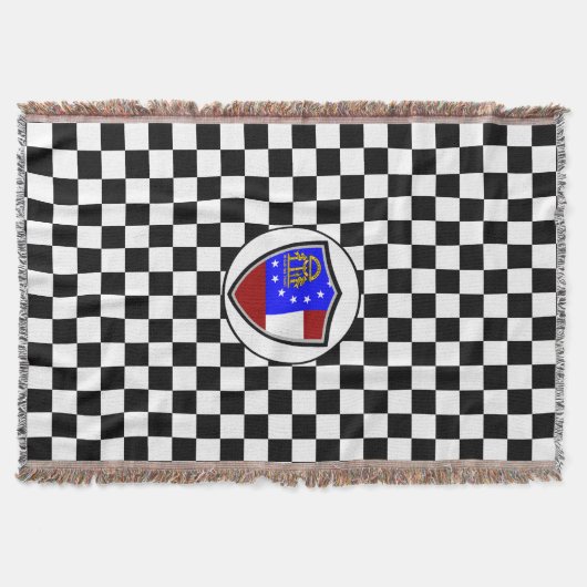 ジョージア州旗 スローブランケット (正面)