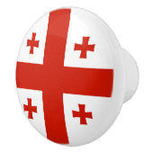 ジョージア州旗 セラミックノブ (右)