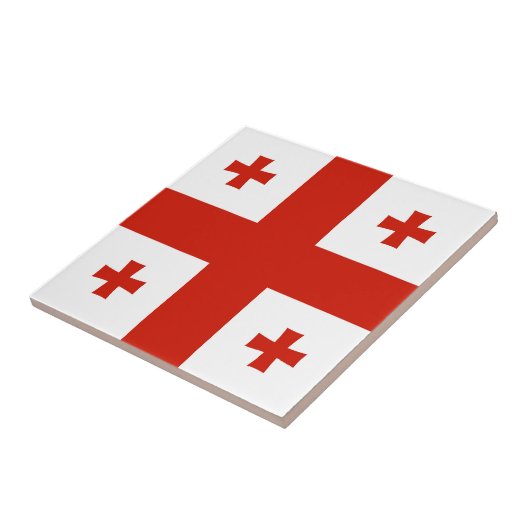 ジョージア州旗 タイル (側面)