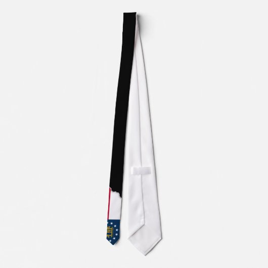 ジョージア州旗 ネクタイ (裏面)
