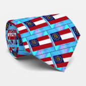 ジョージア州旗 ネクタイ (ロール)