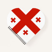 ジョージア州旗 ノートブック (正面)