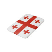 ジョージア州旗 バスマット (アングル)