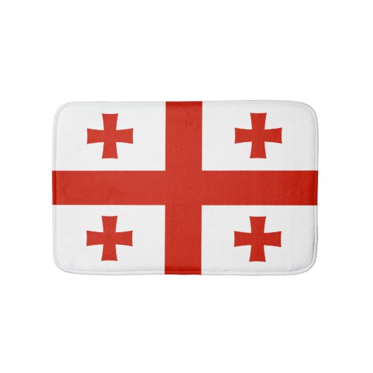 ジョージア州旗 バスマット (正面)