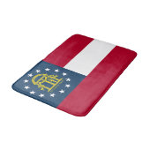 ジョージア州旗 バスマット (アングル)