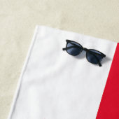 ジョージア州旗 ビーチタオル (インサイチュ)