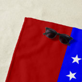 ジョージア州旗 ビーチタオル (インサイチュ)