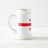 ジョージア州旗 ビールジョッキ (左)