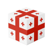 ジョージア州旗 フォトキューブ (裏面アングル)