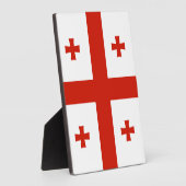 ジョージア州旗 フォトプラーク (側面)