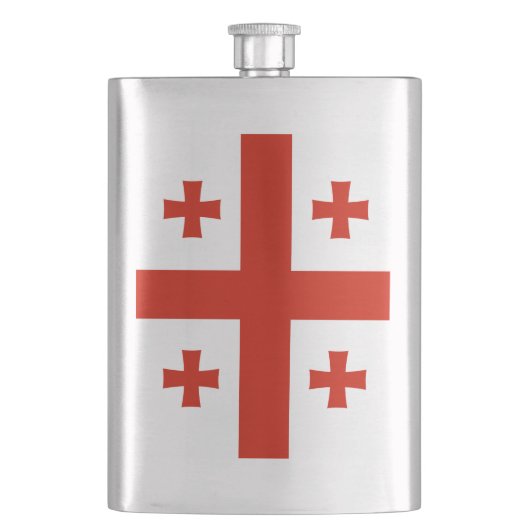 ジョージア州旗 フラスク (正面)