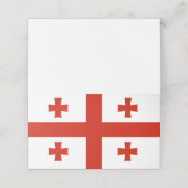 ジョージア州旗 プレイスカード (外部開封)