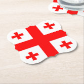 ジョージア州旗 ペーパーコースター (アングル)