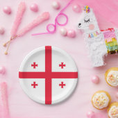 ジョージア州旗 ペーパープレート (パーティー)