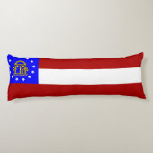 ジョージア州旗 ボディピロー (裏面)