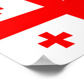 ジョージア州旗 ポスター (角)