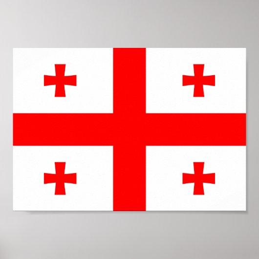 ジョージア州旗 ポスター (正面)