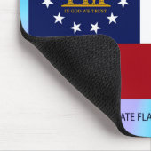 ジョージア州旗 マウスパッド (コーナー)