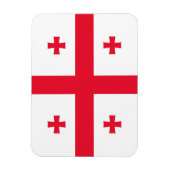 ジョージア州旗 マグネット (縦)