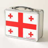 ジョージア州旗 メタルランチボックス (裏面)