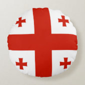 ジョージア州旗 ラウンドクッション (正面)