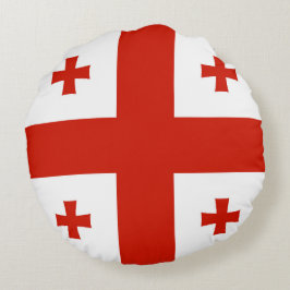 ジョージア州旗 ラウンドクッション